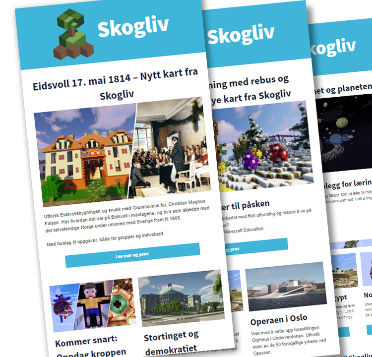 Påmelding til nyhetsbrev