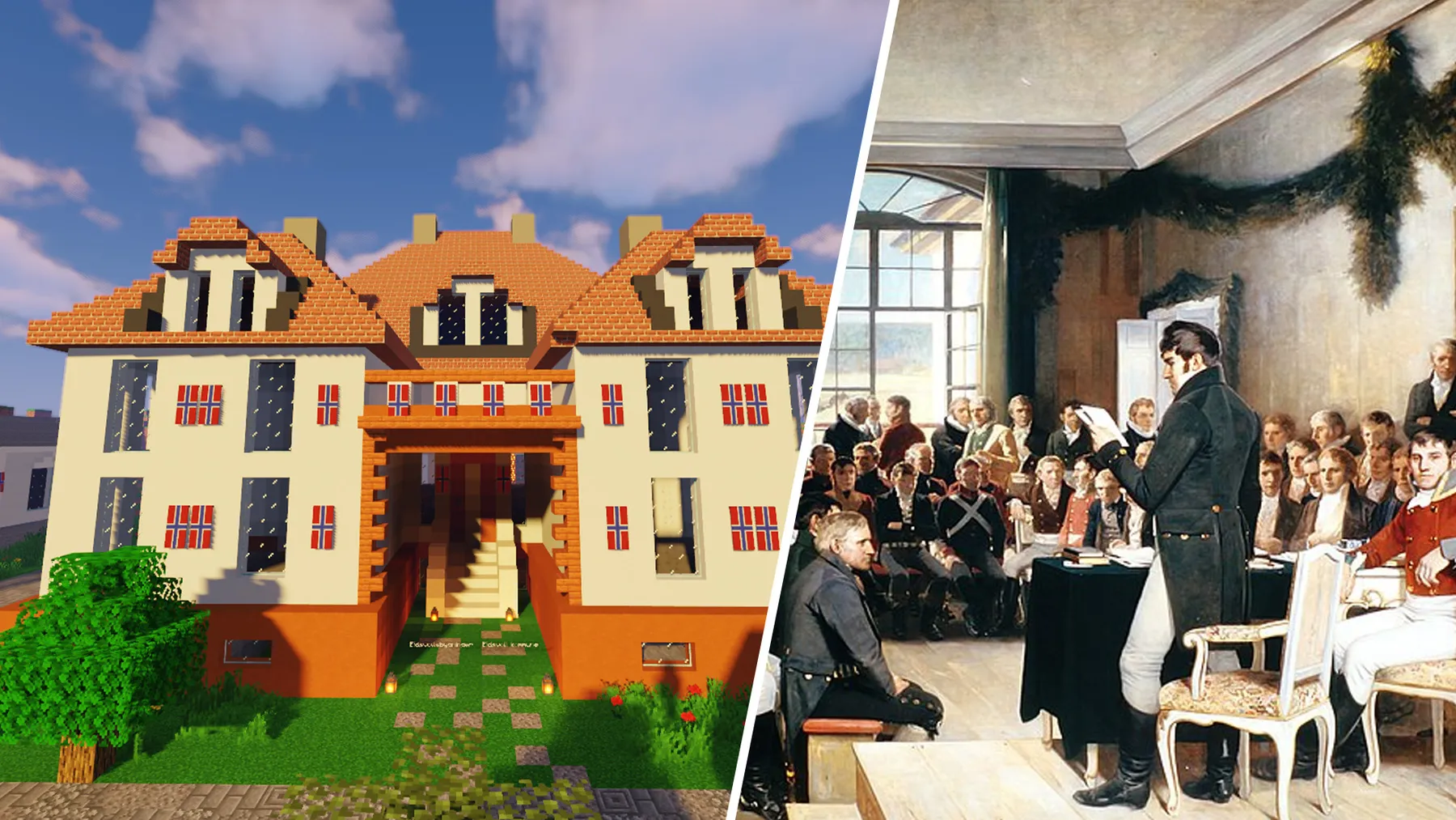 eidsvoll i Minecraft