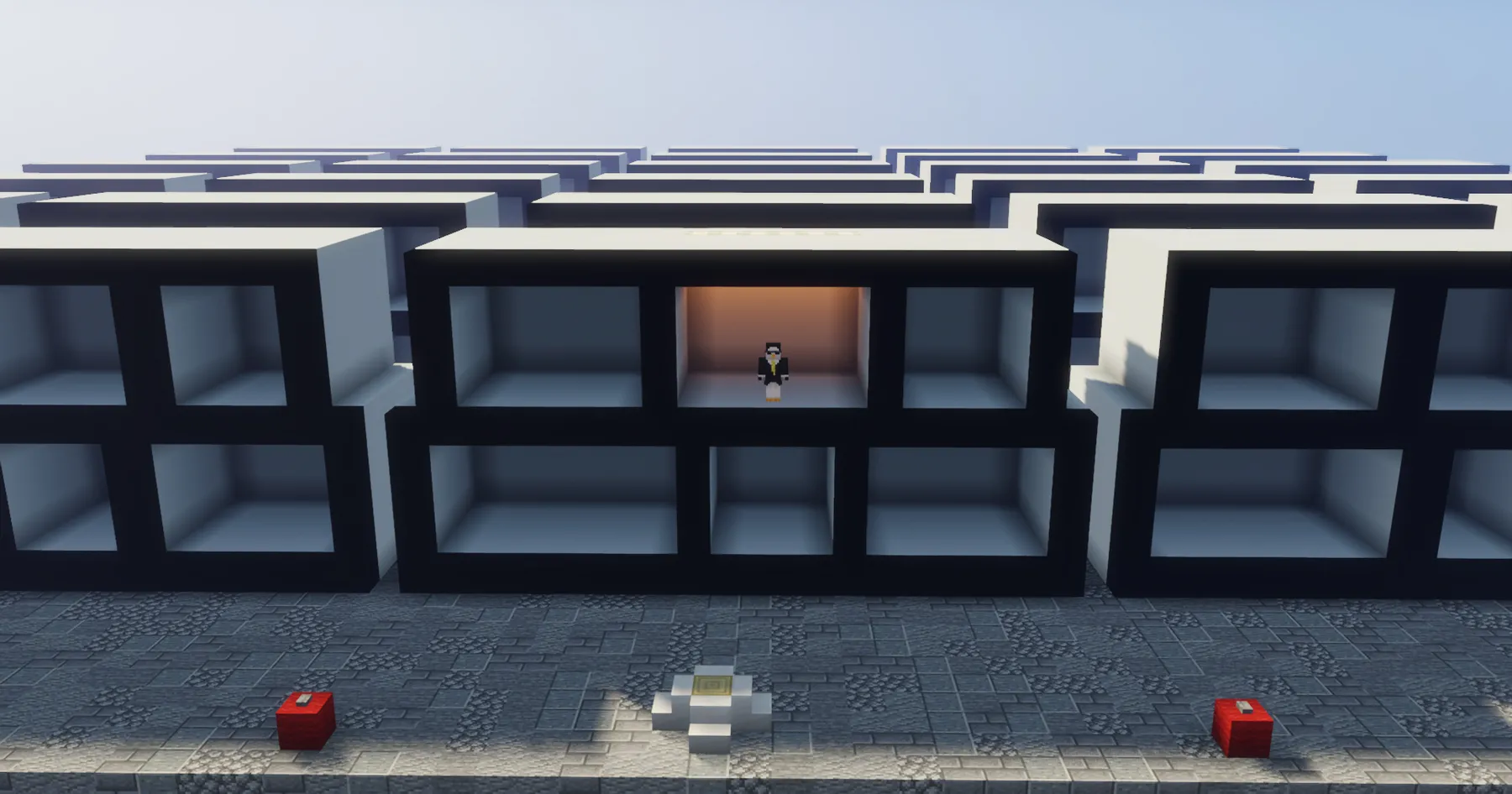 tegneserie i Minecraft