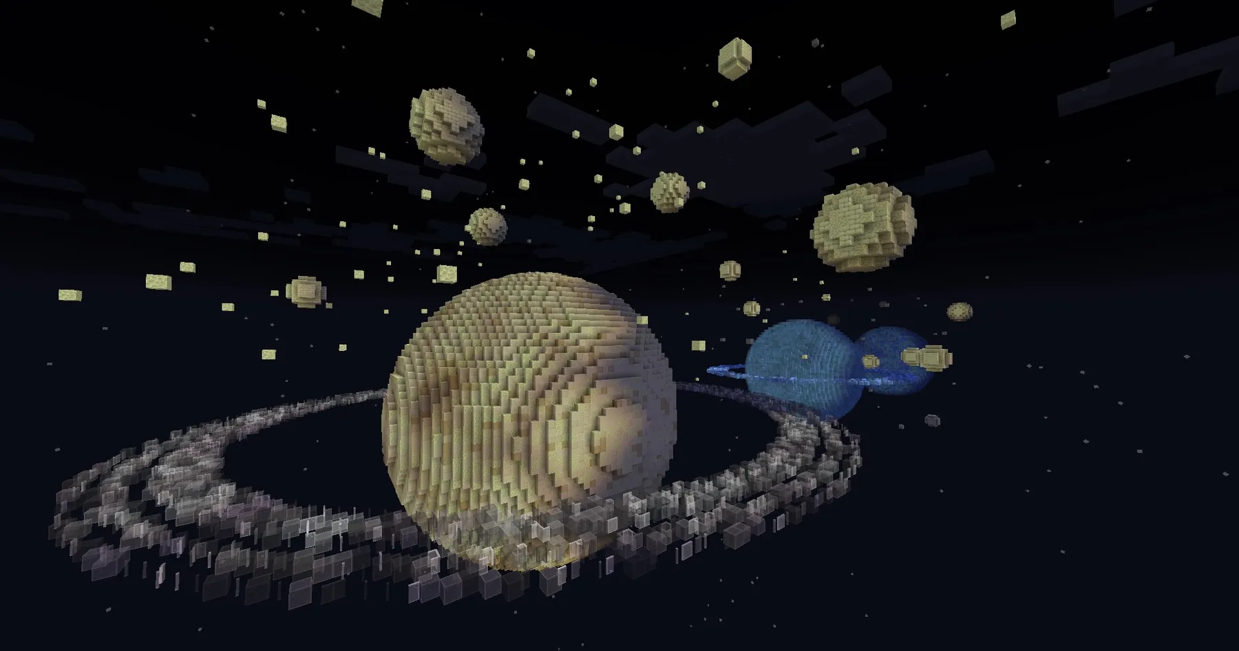 solsystemet i Minecraft