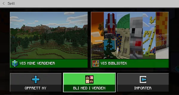 Bli med i verden Minecraft Education